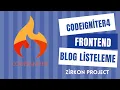 CodeIgniter 4 Frontend Blog Listeleme