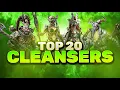 TOP 20 CLEANSERS Ranked 20 to 1 RAID Shadow Legends