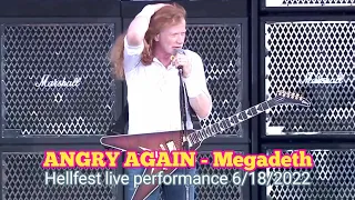 Download Megadeth - ANGRY AGAIN | HELLFEST LIVE PERFORMANCE 2022 MP3