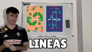 CLASES DE BRAWL STARS COMPETITIVO #4 | POSICIONAMIENTO Y LINEAS