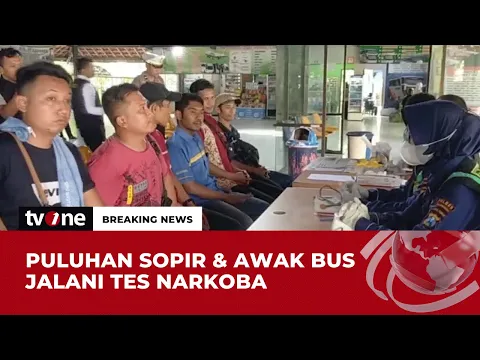 Puluhan Awak Bus di Bojonegoro Jalani Tes Urin