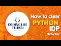 IDP Questions Python Nxtwave How to clear IDP
