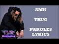 AMK - Thug (Paroles/Lyrics)