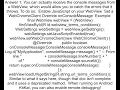 How can I see Javascript errors in WebView in an Android app