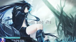 Nightcore Time Of Dying Three Days Grace Lyrics 