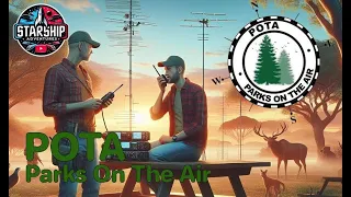 🔴POTA - Parks On The Air - A Ham Radio Contact Sport - How it Works - SOTA 🌲🏞️