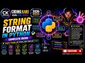 Python String Formatting Explained f-Strings format Operator Tutorial