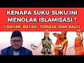 Download Lagu KENAPA SUKU DAYAK, BATAK,  TORAJA, DAN BALI MENOLAK ISLAM ⁉️ - GURU GEMBUL