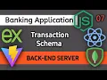 Creating a MERN Stack Application Creating Transaction Schemas in Mongoose