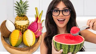 I Made the Viral Fruit Ice Cream At Home!