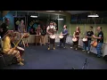 Lagu Djembé Dramé Advanced A'dam group playing Fatofoli \u0026 Farabanka