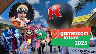 GamesCom Latam 2025 foi INSANA! | Cobertura Completa