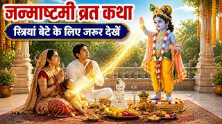 जन्माष्टमी व्रत कथा | मां ने भगवान श्री कृष्ण से मांगी एक मन्नत, सुबह बदल गई बेटे की किस्मत |