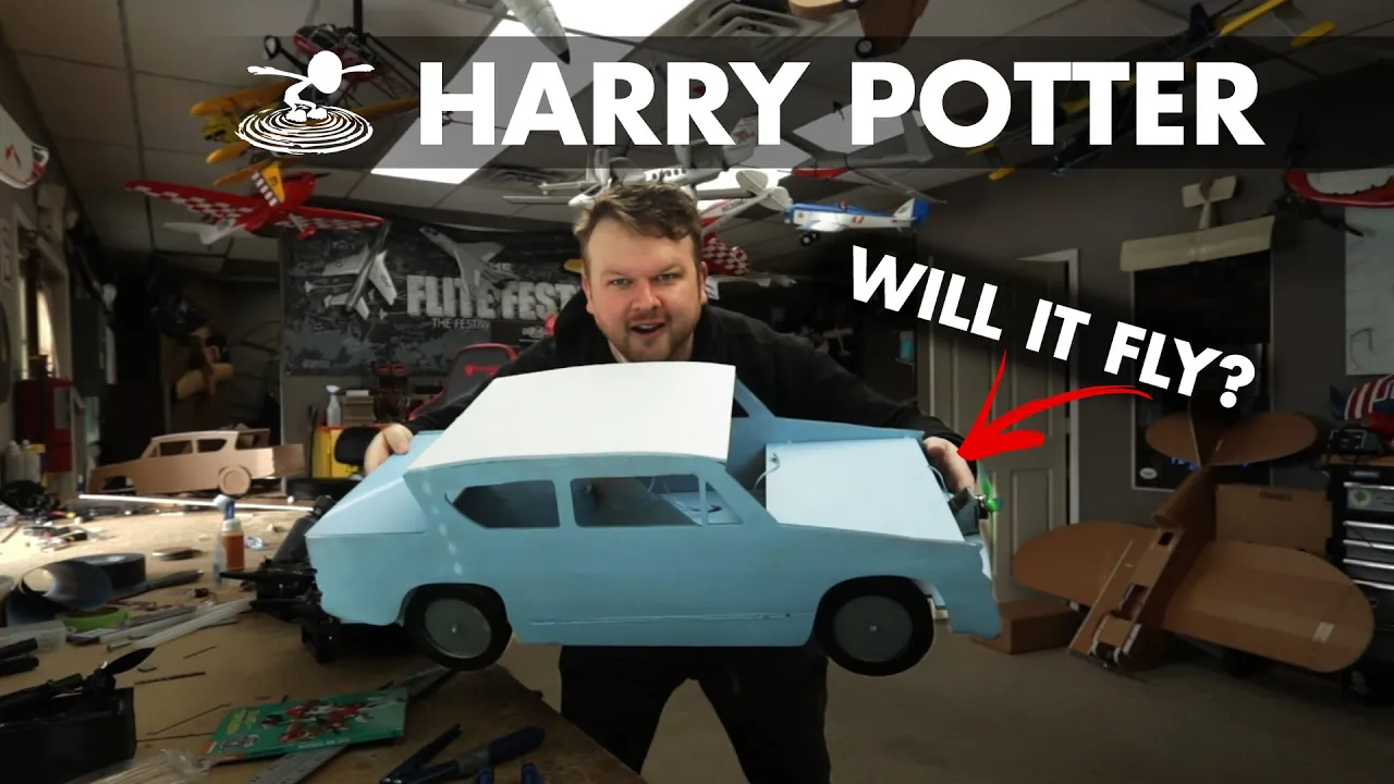 I will build a flying Harry Potter car...