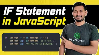Decision Making in JavaScript Using IF Statement The Complete JavaScript Course Ep 12