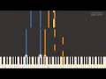 On the Nature of Daylight - Max Richter \\ Synthesia Piano Tutorial