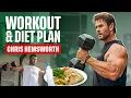 Chris Hemsworth Workout Diet Plan Full Week Breakdown