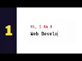 How To Create Typewriter Effect Using HTML CSS JavaScript - Part 1