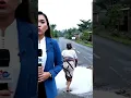 Kondisi jalan terkini di desa pengilon brebes
