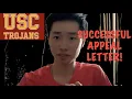 Reading my SUCCESSFUL USC Appeal Letter after getting rejected College Application Essay