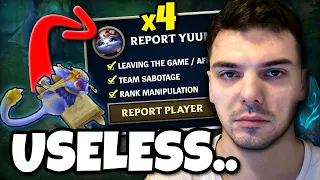 The Report System is BROKEN