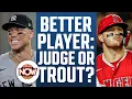 Aaron Judge or Mike Trout MLB Now