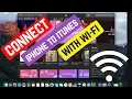 How to Connect iPhone to iTunes with wifi