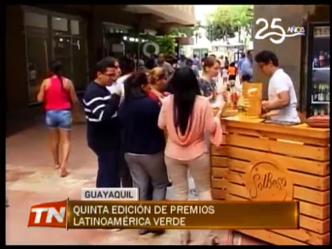 Quinta edición de premios Latinoamérica Verde