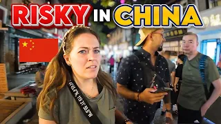 中国で危険に気づかず、地元の人を信じていた