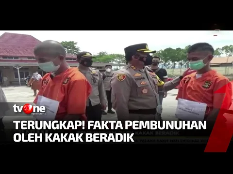 Polisi Gelar Rekonstruksi Kasus Pembunuhan Oleh Kakak Beradik di Oku Selatan