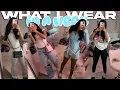 WHAT I WEAR IN A WEEK alo lululemon kurt geiger diesel