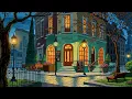 Download Lagu calm rainy night with 1950s oldies playing in another room (relax, unwind, sleep)