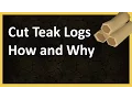 Teak Logs Woodcutting Guide - Best Woodcutting Experience