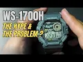 The Hype and Problem - Casio WS1700 Review New Tide Graph Moon Phase Pros and Cons