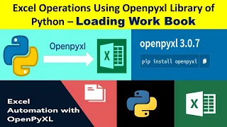 Excel Operations Using Openpyxl Library of Python - Loading Work Book datatechinfo