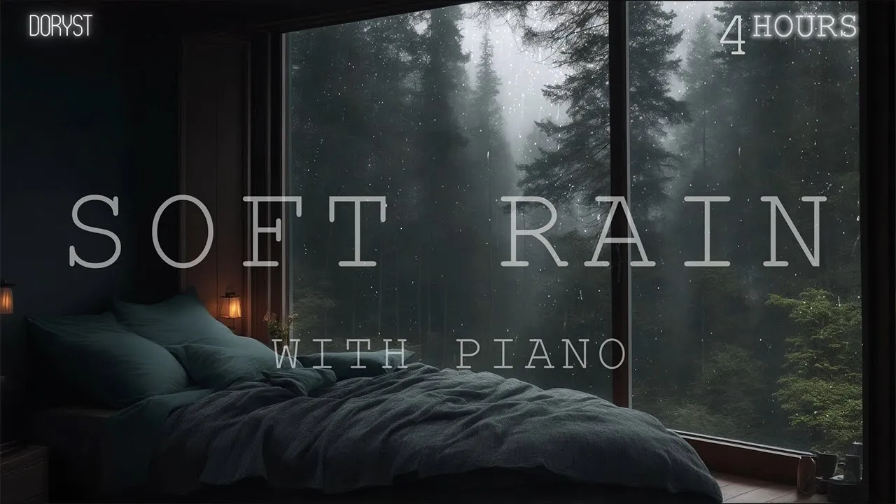 4hours - Relaxing Sleep Music - Soft Rain sleep - Piano Chill | Music Therapy - DorySt 4hours - Relaxing Sleep Music - Soft Rain sleep - Piano Chill | Music Therapy - DorySt