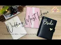 ENGAGED ERA KNOW SOMEONE WHO IS GETTING MARRIED WEDDING BINDERS BEAUTIFUL INK