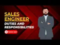 Sales Engineer Duties And Responsibilities