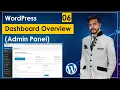 WordPress Admin Panel Dashboard Overview in WordPress Dashboard Overview