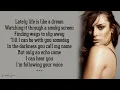 Lea Michele   To Find You Lyrics