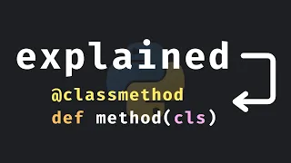 classmethod explained in Python