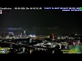 Cincinnati Skyline Ohio River Brent Spence Bridge - Livestream from Covington Kentucky