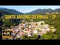 SANTO ANTONIO DO PINHAL SP Um Refugio na Serra da Mantiqueira Vista por Drone 4K