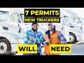7 Permits You New Companies will Need Trucking The Clear Reason Why