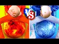 Derita Kehamilan Si Panas vs Si Dingin di Penjara || Situasi Kehamilan Api VS Es Lucu dari GOTCHA!