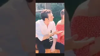 لقطة من كواليس مسلسل لعبة الحظ 