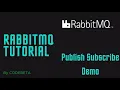 RabbitMQ - Publish Subscribe Model