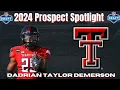 Dadrion Taylor-Demerson HONEY BADGER 2 0 2024 NFL Draft Prospect Spotlight