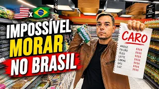 VOLTEI NO BRASIL PARA CHECAR A INFLAÇÃO DE PERTO ! 