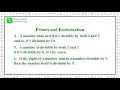Integers - Primes and Factorization